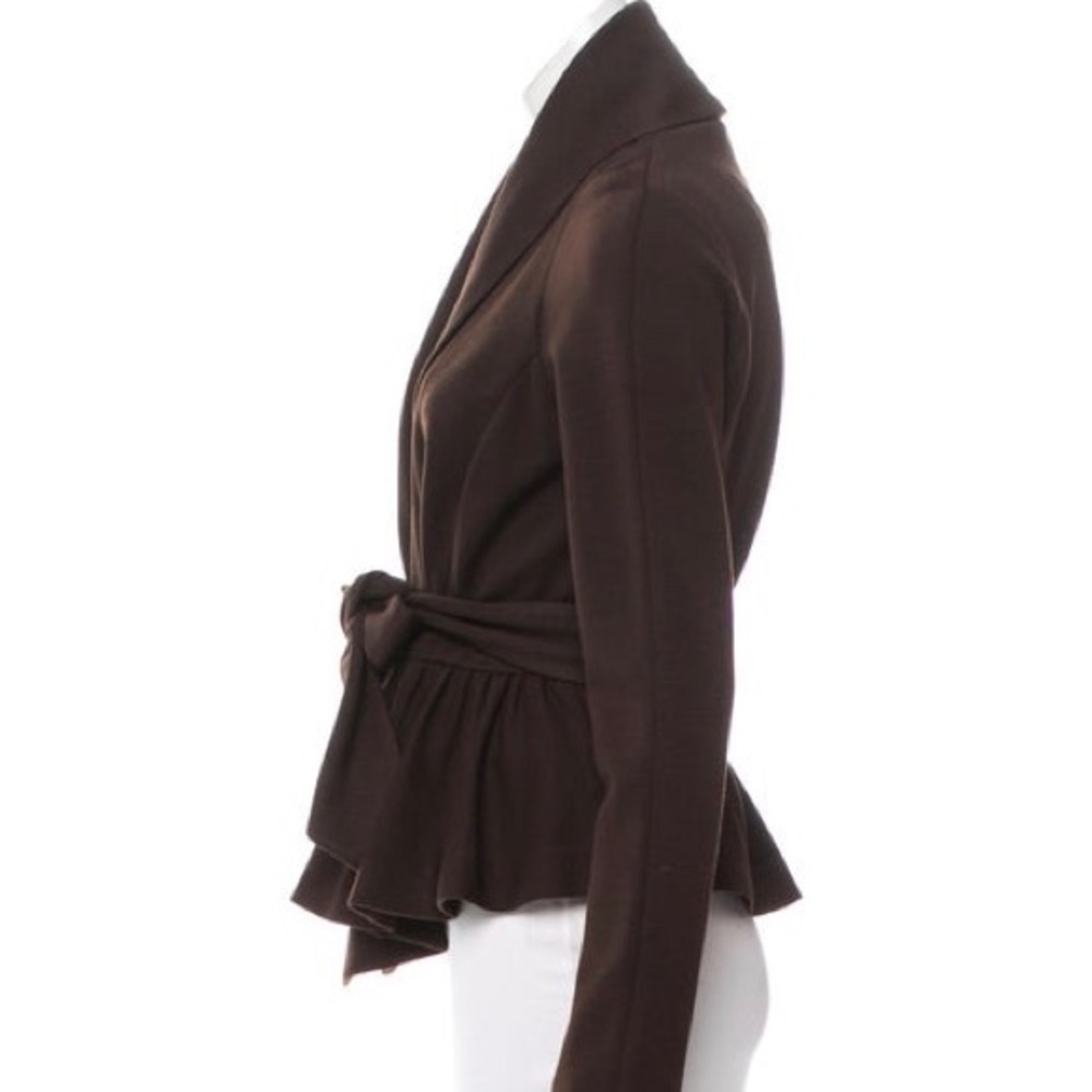 SOLD! Diane Von Furstenberg Brown Charleville - Picture 2 of 6
